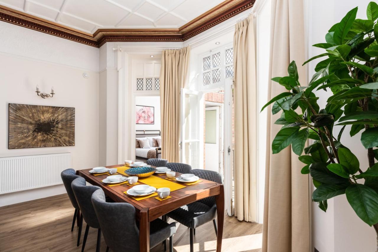 3 Bedroom Garden Apartment Opposite The Beach Hove Exterior foto