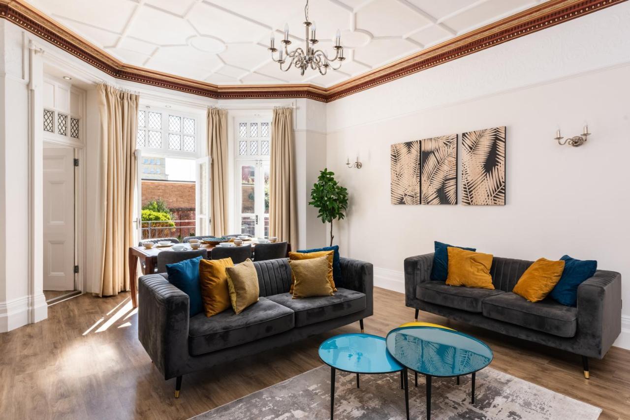 3 Bedroom Garden Apartment Opposite The Beach Hove Exterior foto